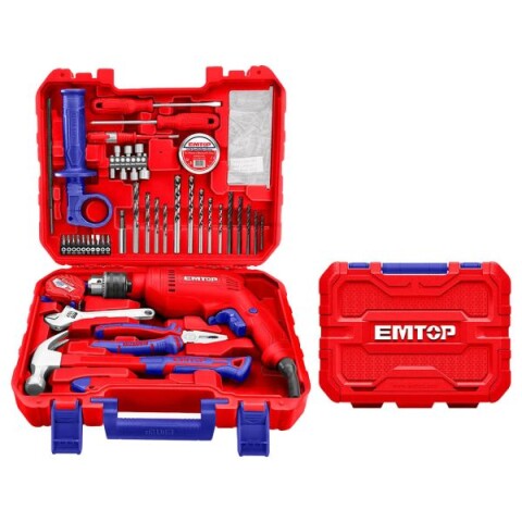 Kit de Herramientas Emtop 122 piezas Kit de Herramientas Emtop 122 piezas