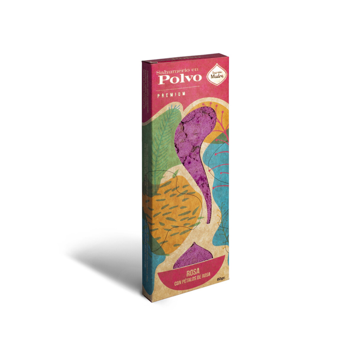 Sahumerio en polvo Rosa 