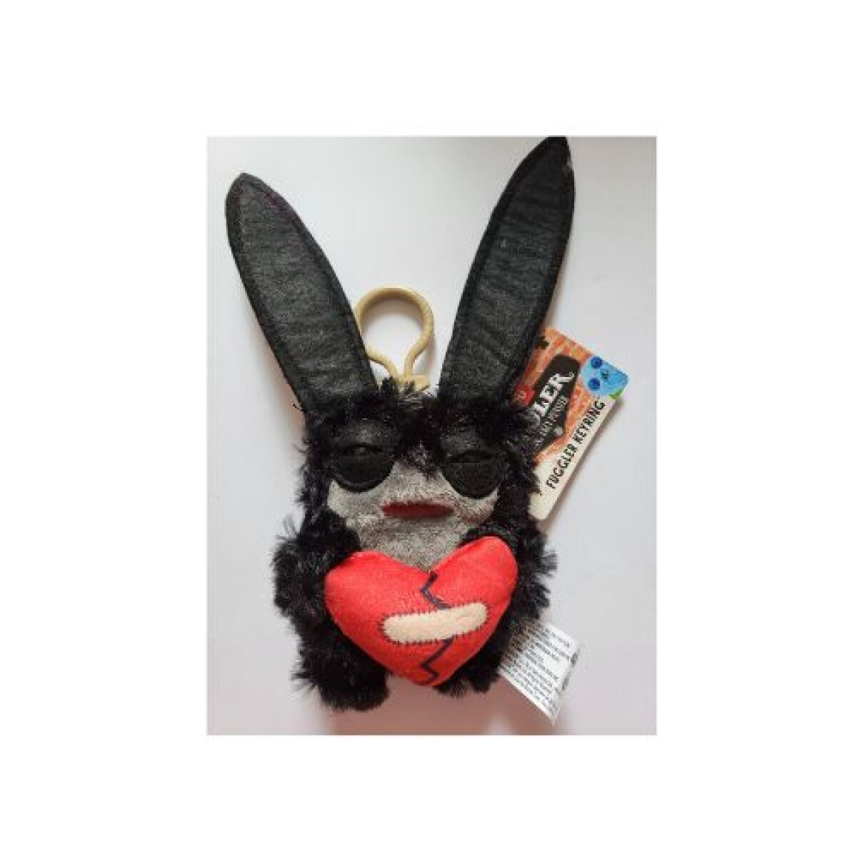 Fuggler Keyrings para colgar - Negro 