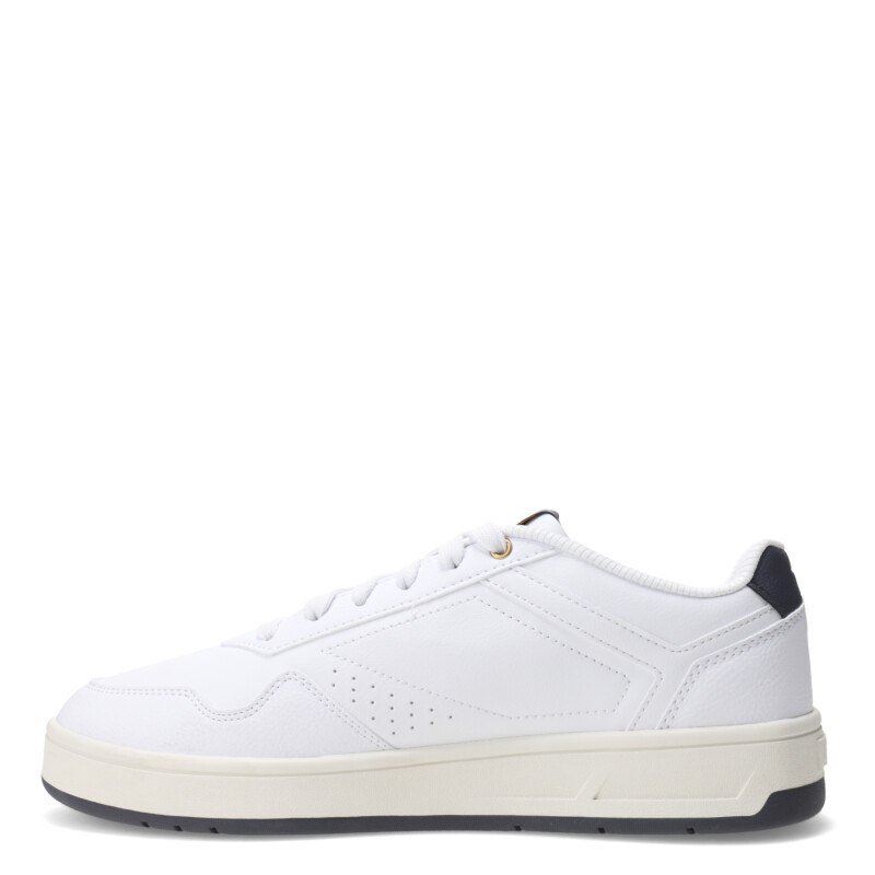 Championes de Hombre Puma Court Classic Blanco - Gris - Dorado