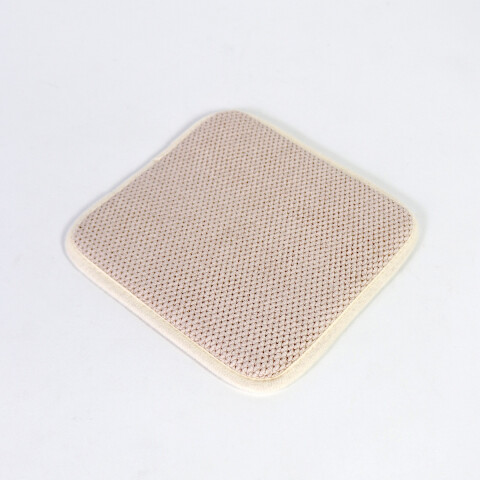 SET POSA CALIENTE BEIGE 2PZAS 20X20CM Unica