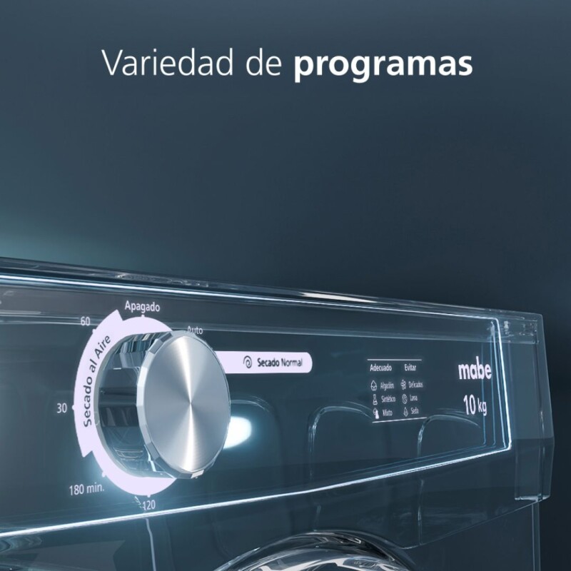 Secarropa MABE 10K C/F SEM010VDCL0 Gris Secarropa MABE 10K C/F SEM010VDCL0 Gris