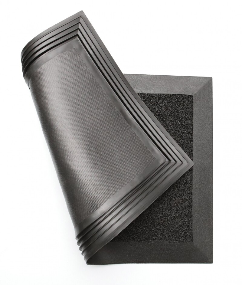 SANIMAT 90130 FELPUDO PEDILUVIO SANIMAT EN PVC 90X130CM 303 NEGRO