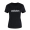 Remera de Mujer Adidas T Shirt Lin W Negro - Blanco