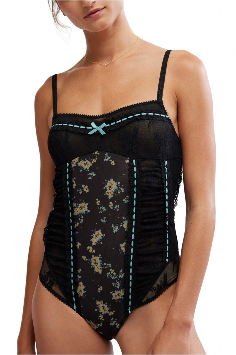 BODY SARA CORSET Negro
