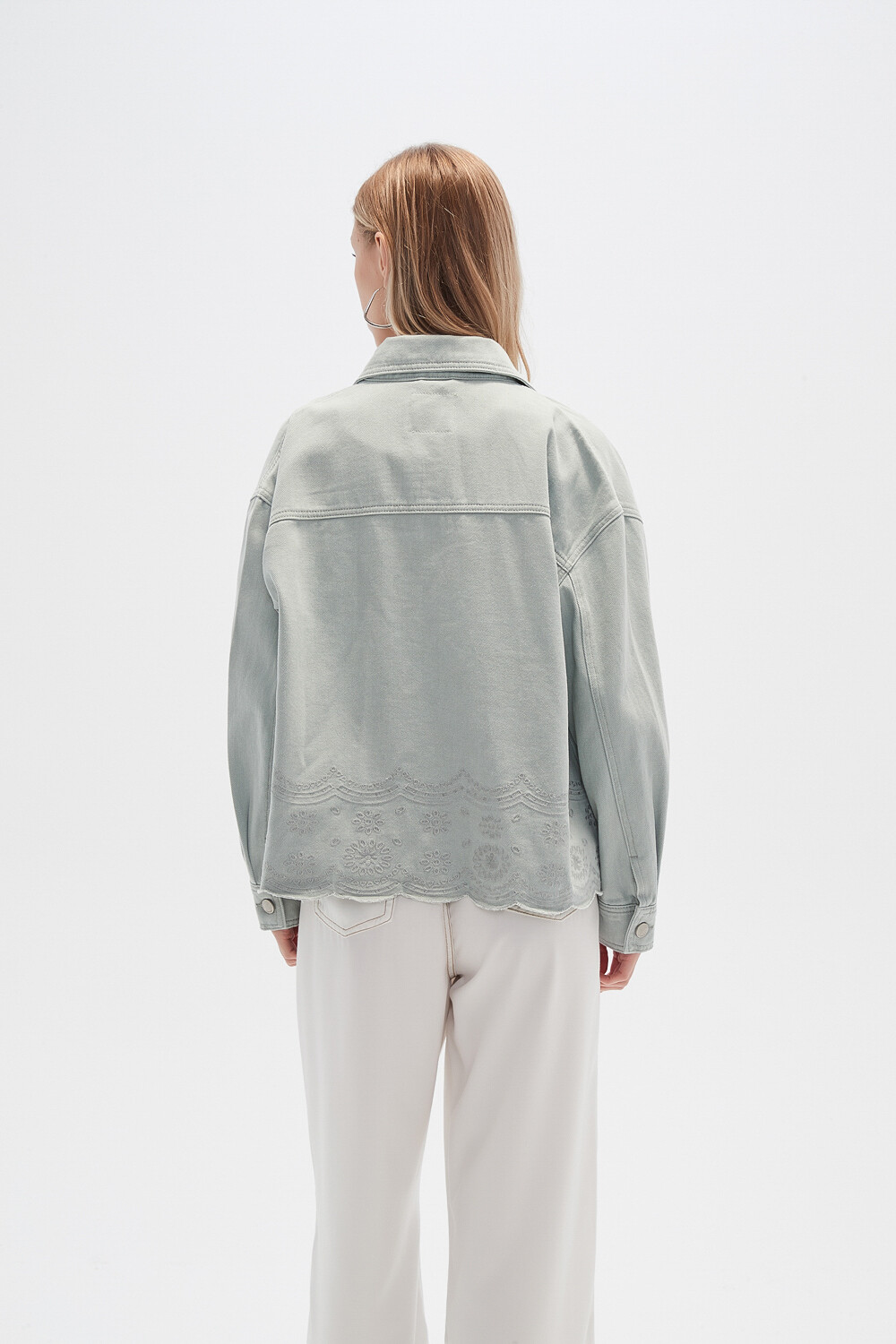 Campera Bimes Verde Azulado