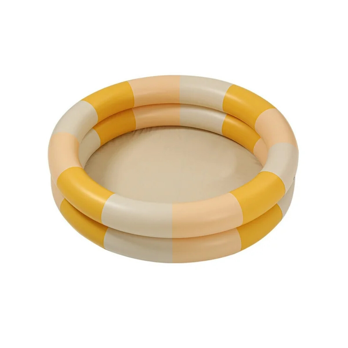 Piscina inflable infantil a rayas - Amarillo 