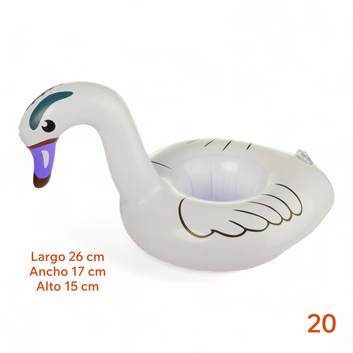 Inflable Posa Vaso Bebida Para Piscina Variedad Diseños 