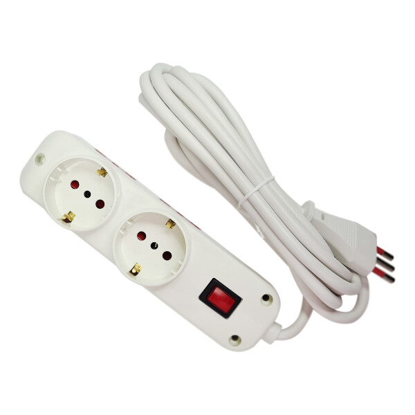 Alargue Zapatilla Prolongador 6 Modulos Cable 3 Metros Conatel Alargue Zapatilla Prolongador 6 Modulos Cable 3 Metros Conatel