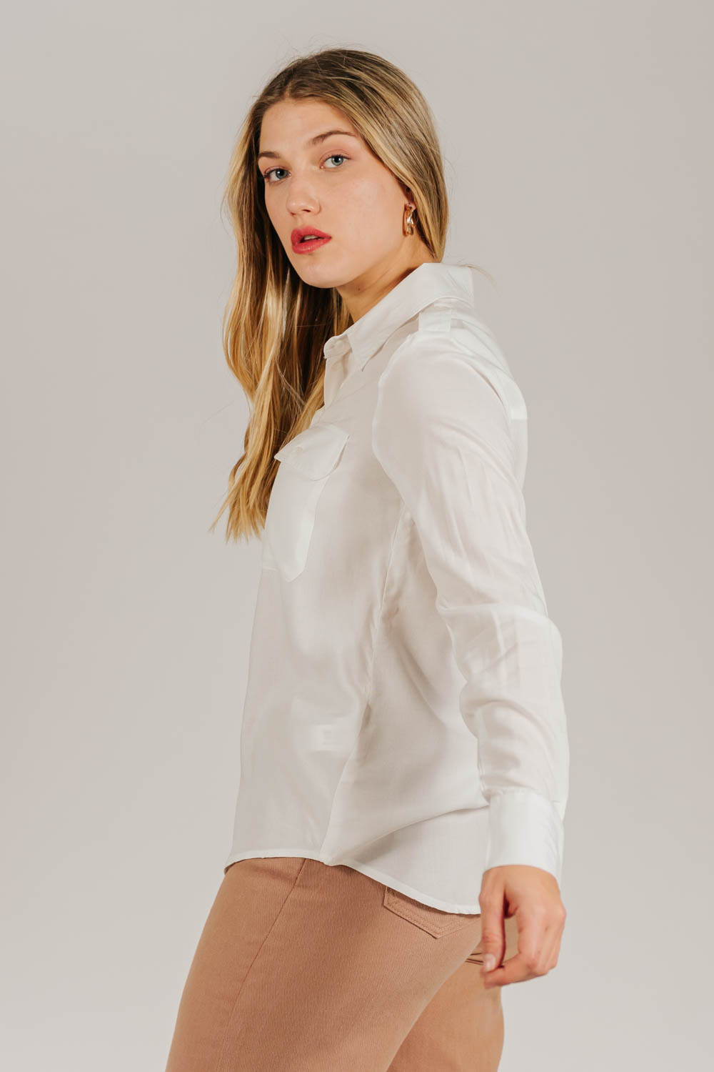 Camisa Kelso Blanco