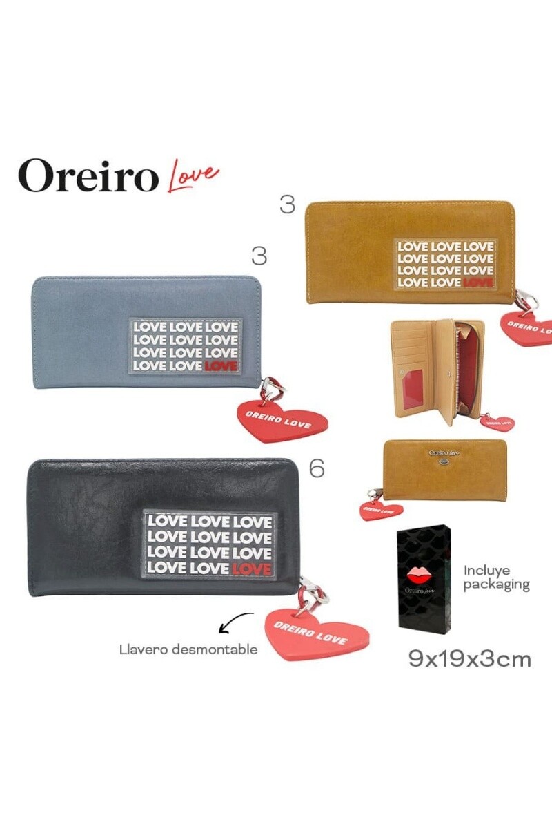 Billetera Las Oreiro Camel