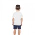 Conj. para niños (camiseta y shorts) BLANCO