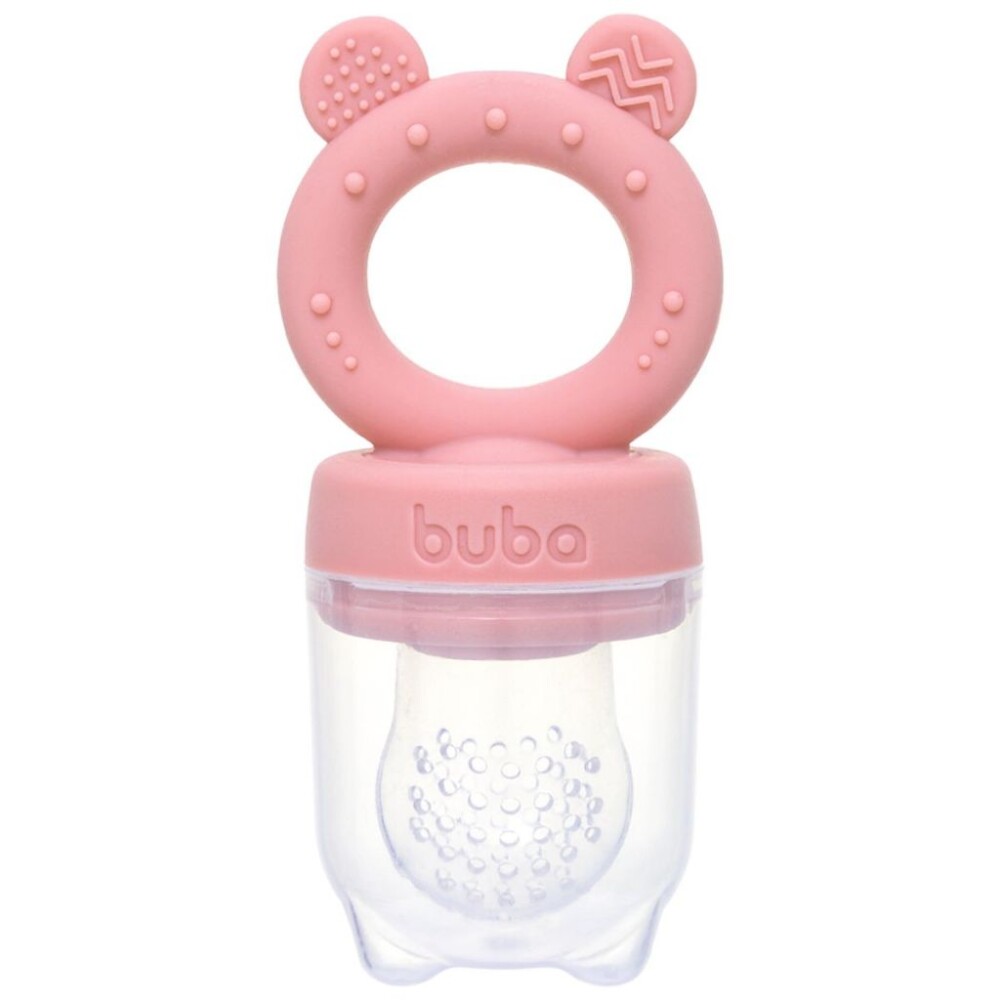 Mordillo alimentacion BUBA pastel Colors rosado
