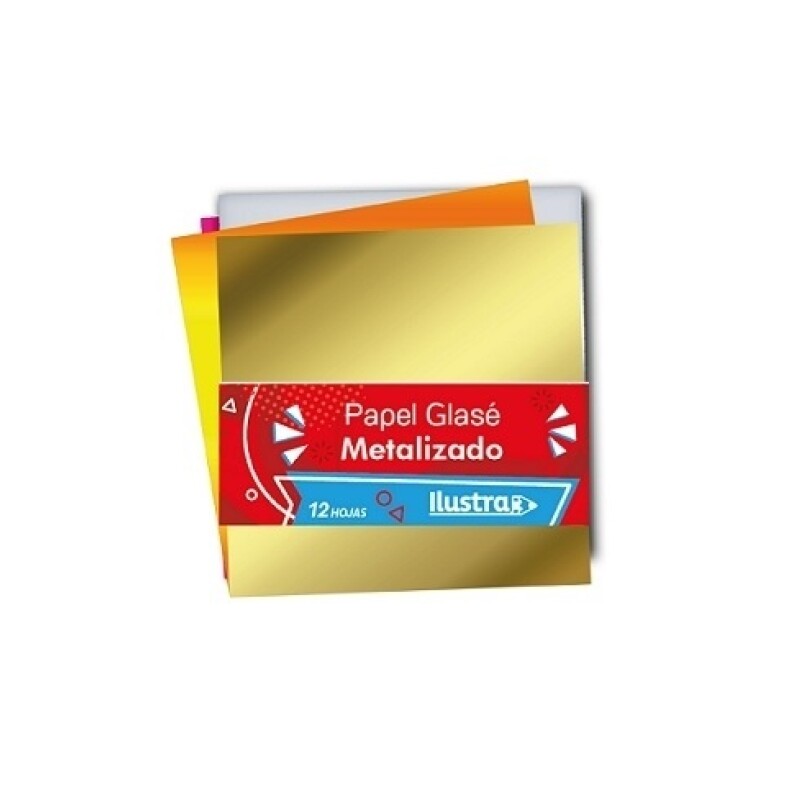 Papel Glasé Metalizado Ilustra #PAPEL GLASÉ METALIZADO ILUSTRA