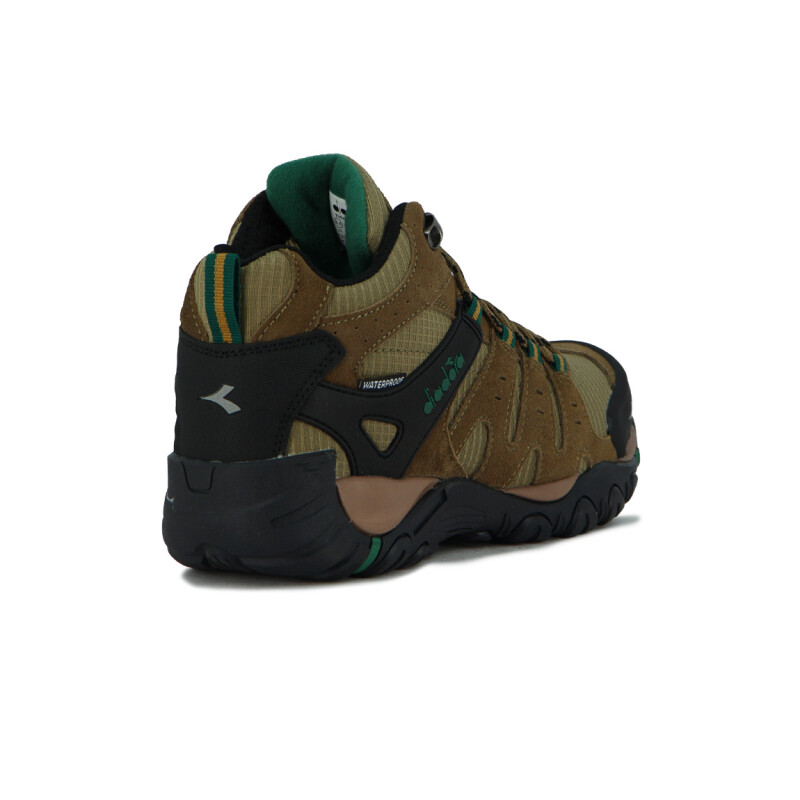 Diadora Hiking Hombre Waterproof Leather Mid - Marron Claro Marron Claro