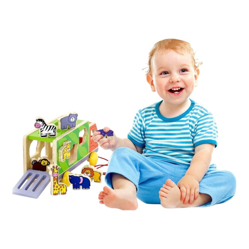 Camión Encastre de Madera Viga Camión Encastre de Madera Viga