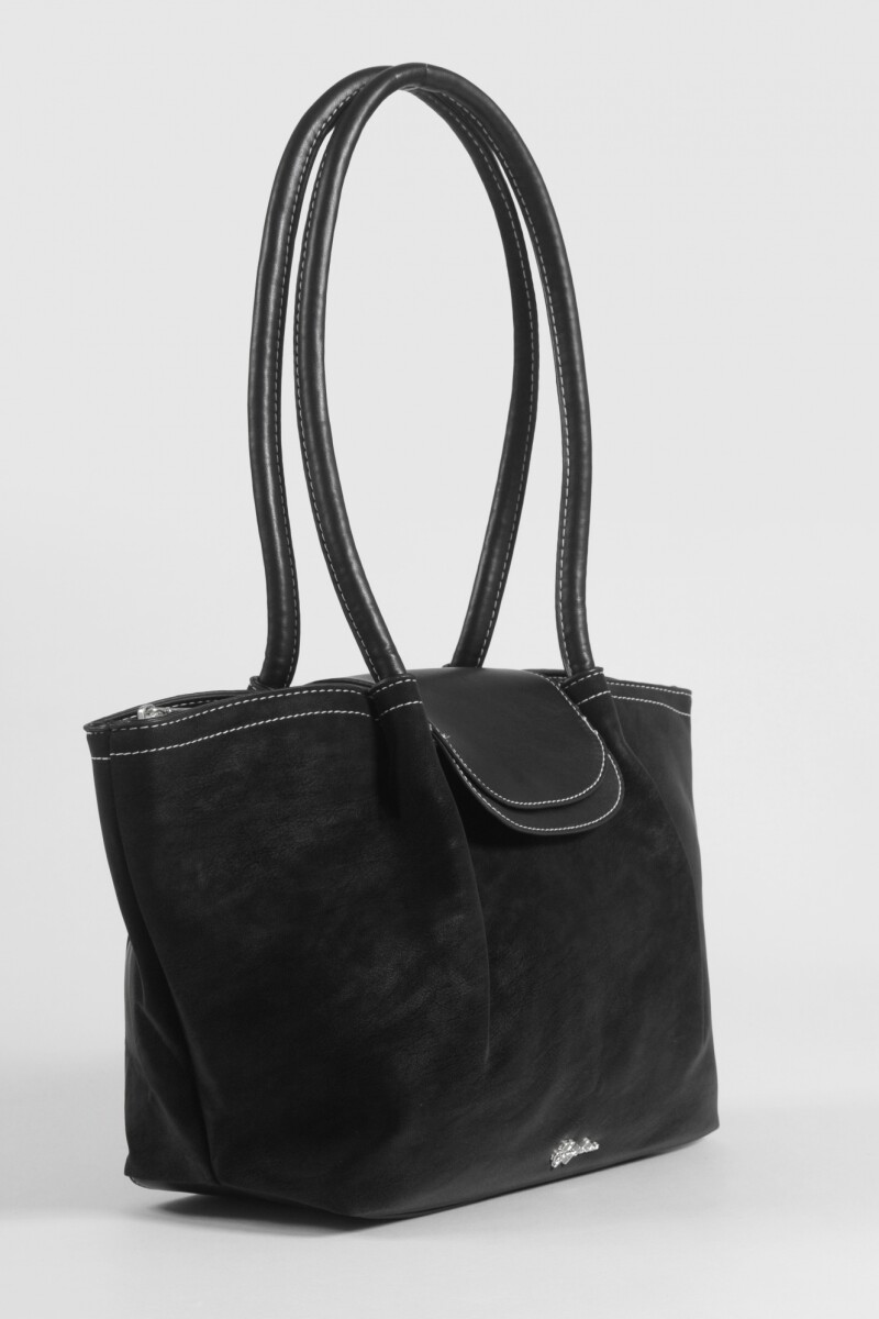 Bandolera con tapa negro