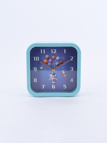 RELOJ DESPERTADOR ASTRONAUTA AZUL