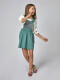 Pichi Cuadro Vichy Con Smock Verde