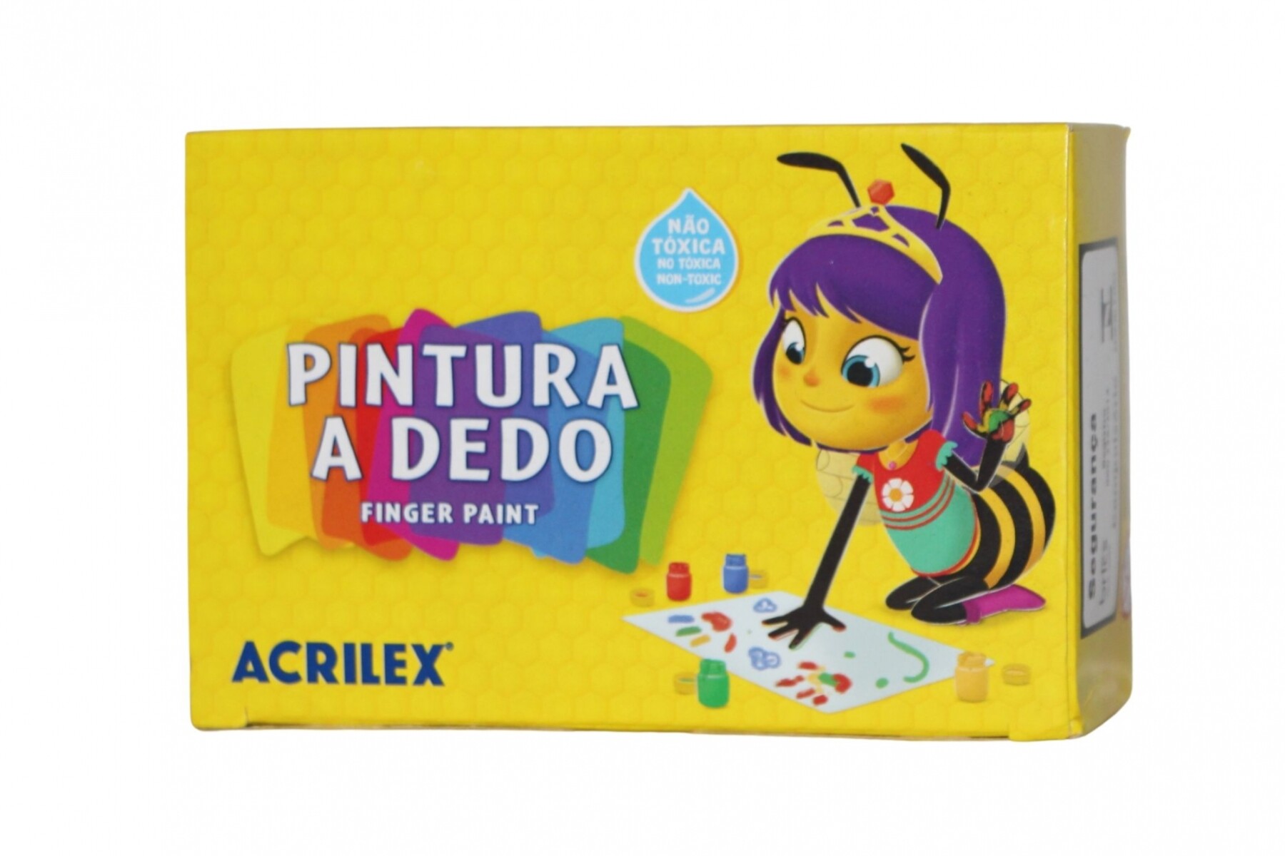 DACTILOPINTURA ACRILEX X 6 COLORES 