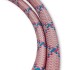 Correa Perro 110Cm Reforzada Cuerda Ergonomica Hasta 60 Kg Variante Color Rosa