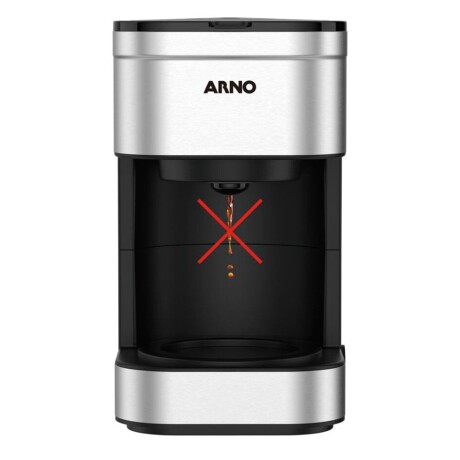 Cafetera de filtro Arno | Acero inoxidable | Capacidad 18 tazas | Con portafiltro. Cafetera de filtro Arno | Acero inoxidable | Capacidad 18 tazas | Con portafiltro.