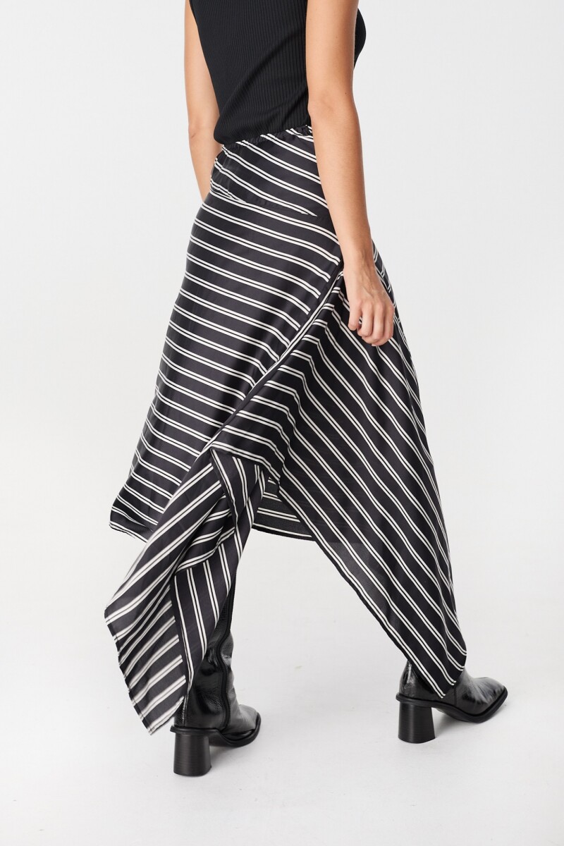 Falda Rectangular Rayas