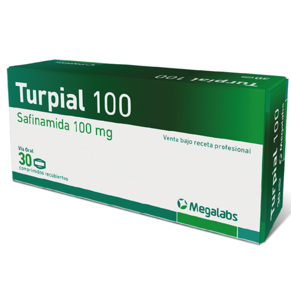 Turpial 100mg 30 Comprimidos 