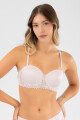 Soutien strapless preformado b&c granate Lilac