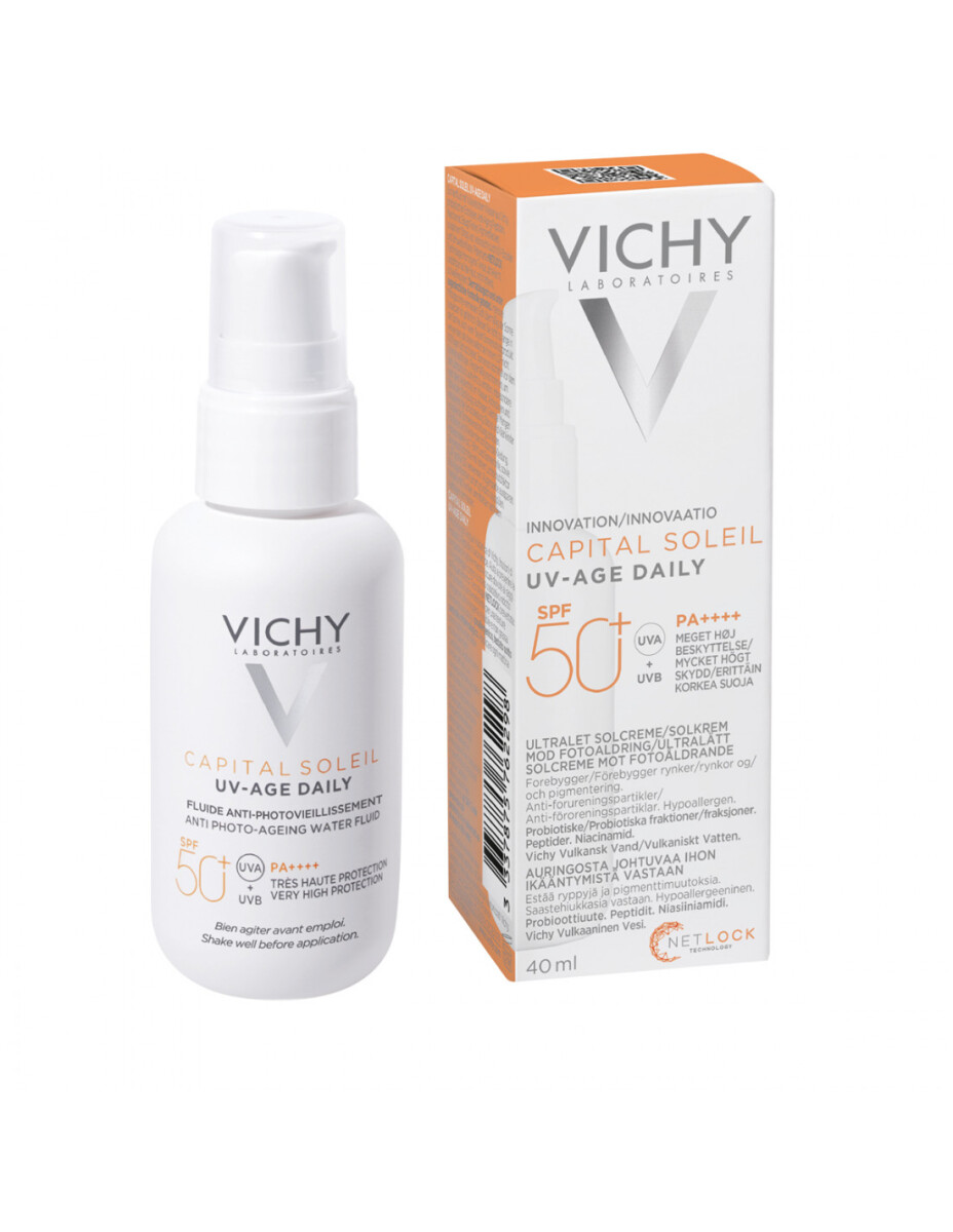 VICHY PROTECTOR SOLAR CAPITAL SOLEIL AGE DAILY SIN COLOR 40ml 