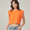 Musculosa Pinal Rojo Anaranjado