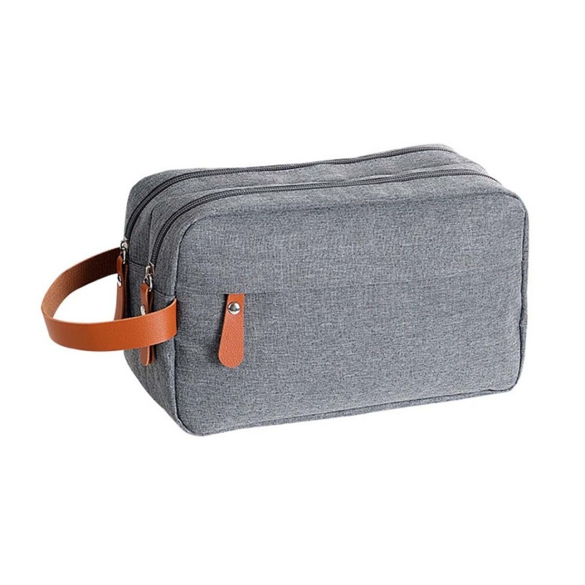 Neceser Viaje Multiuso Organizador Estuche Bolso Almacenar - Color gris 