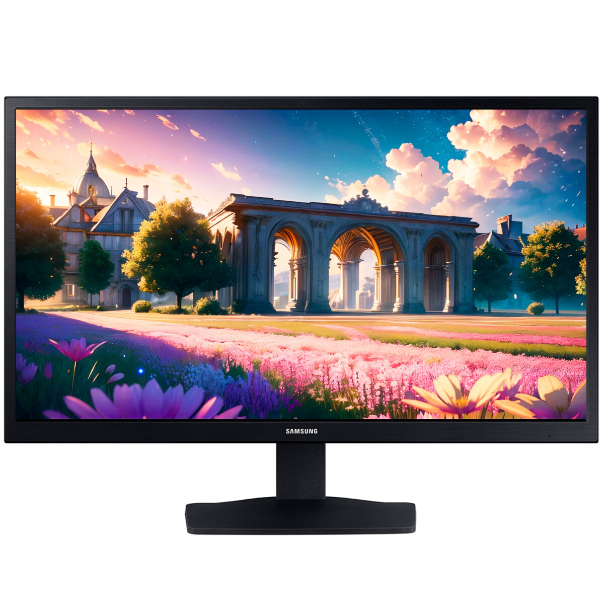 Monitor Essential Philips Ls24a336 Plano 24" Fhd - MONITOR SAMSUNG 24" LS24A336NHLXZX 