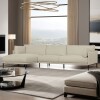 Sofá con chaise COSTA BEIGE - IZQUIERDO
