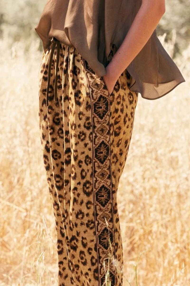 PANTALON LORENE Leopardo
