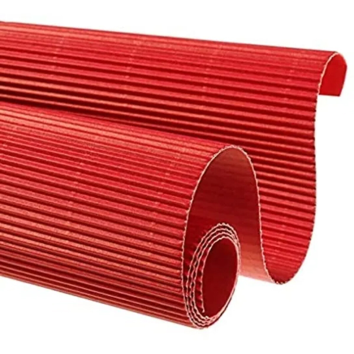 Carton Corrugado 50 cm x 70 cm - Rojo 