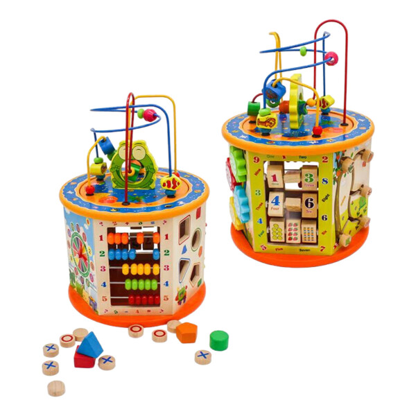 CUBO DE ACTIVIDADES INFANTIL 25 X 25 X 36CM CUBO DE ACTIVIDADES INFANTIL 25 X 25 X 36CM