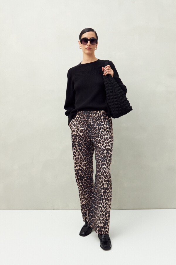 PANTALÓN BLUR Animal Print