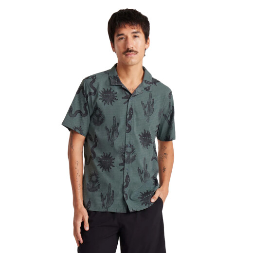 Camisa Roark Bless Up Trail - Verde Camisa Roark Bless Up Trail - Verde