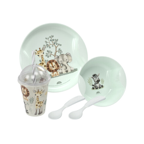 Set de Alimentación X5 Varios Diseños Safari