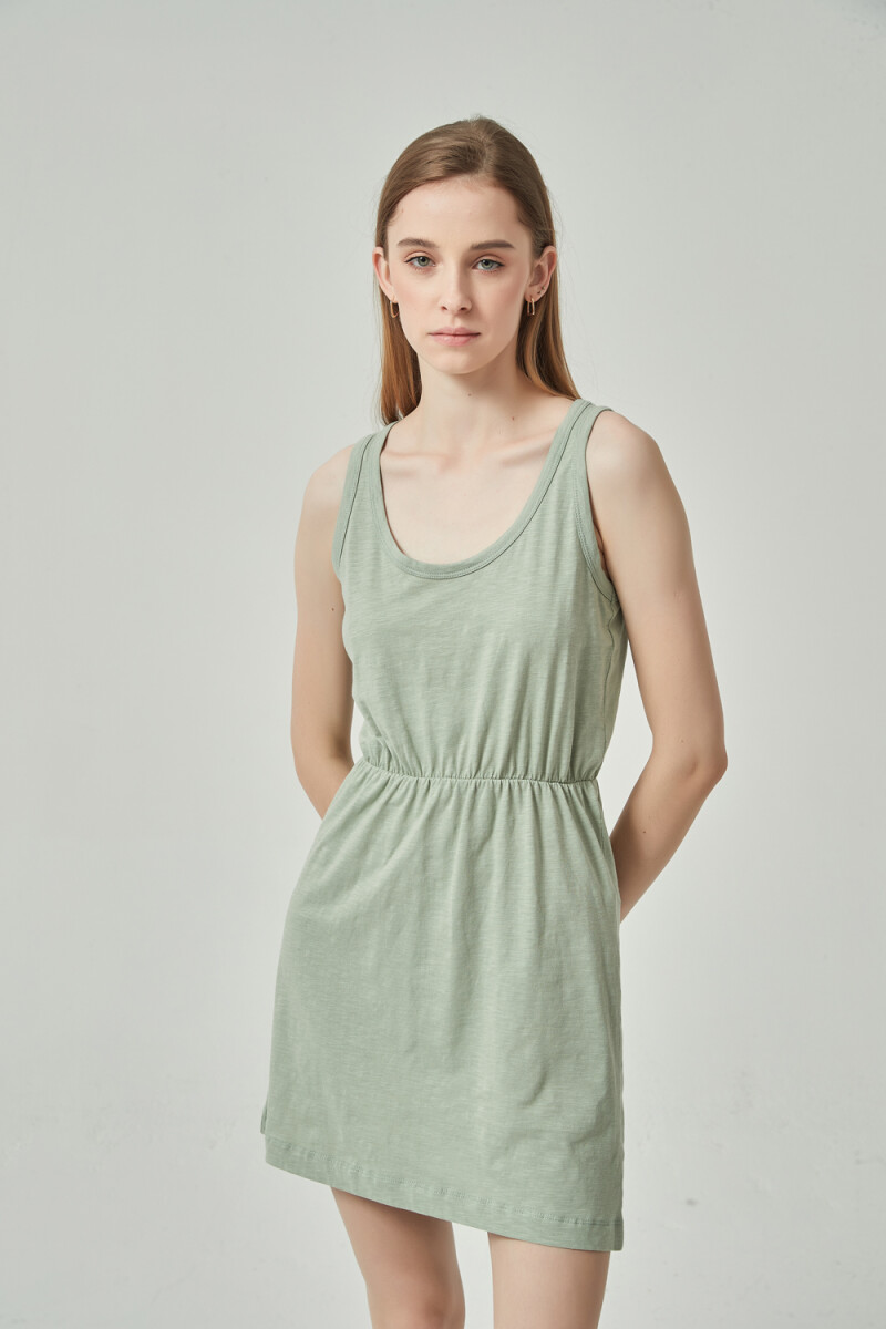 Vestido Marisa - Verde Seco 