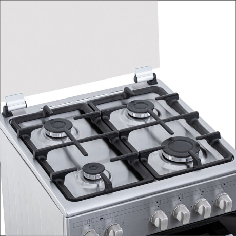 COCINA COMBINADA INDURAMA 4-HORNALLAS GRIS ADANA INOX