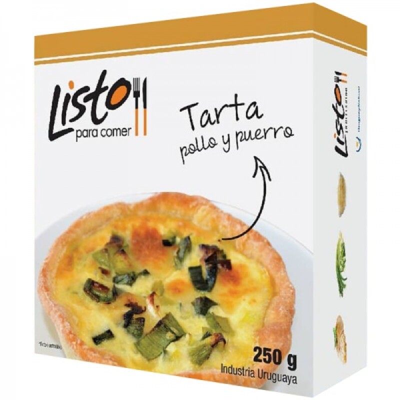 Tarta de pollo y puerro 250 g Tarta de pollo y puerro 250 g