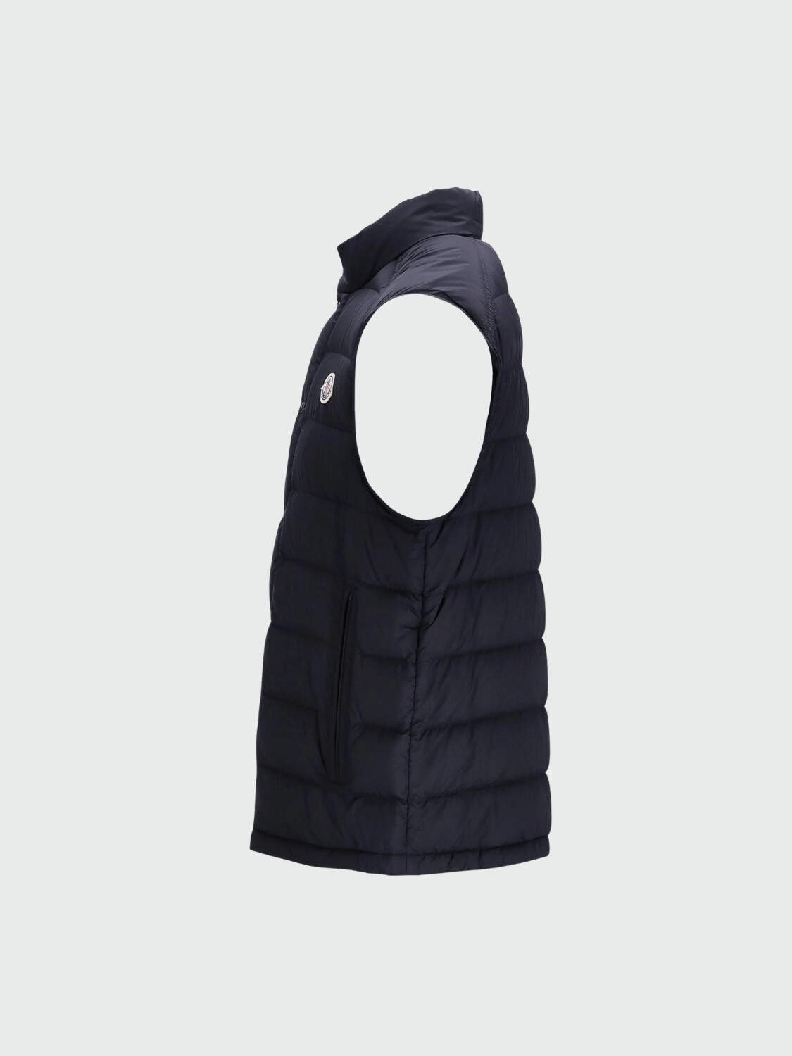 MONCLER - Chaleco de Plumas Barthe Negro