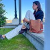 CARTERA PRAGA Marrón