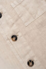 PREMIUM LINEN JACKET Almond