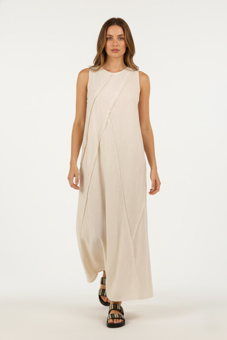 Vestido Sand Crudo / Natural