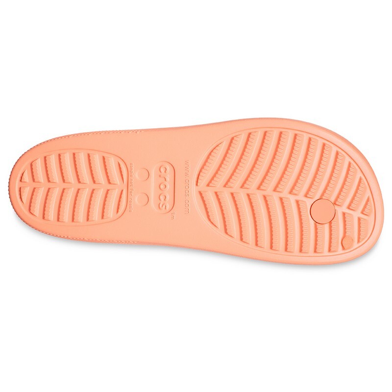 Ojotas Crocs Classic Flip Platform Naranja