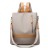 Mochila Bandolera Dama Casual Impermeable Antirrobo Bolso Color Variante Gris