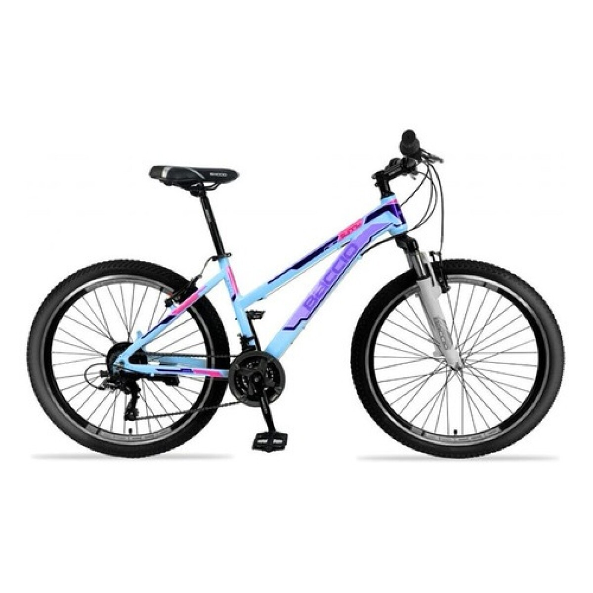 Bicicleta Dama Baccio Sunny Lady 27.5 Montaña 21 Cambios - Turquesa 
